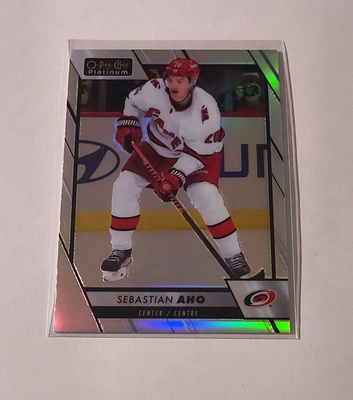 2023-24 OPC Platinum rainbow #92 Sebastian Aho