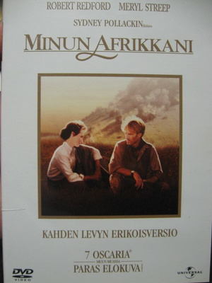 MINUN AFRIKKANI DVD KAHDN LEVYN ERIKOISVERSIO