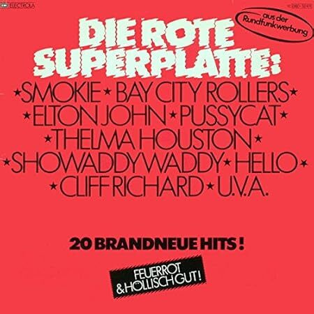 DIE ROTE SUPERPLATTE (LP), mm. Smokie, Bay City Rollers