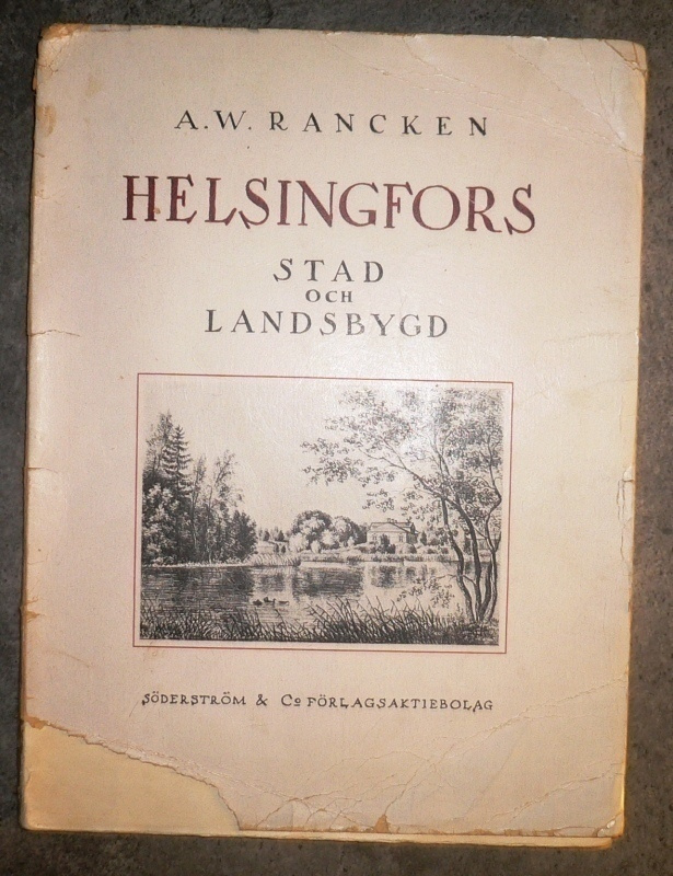A. W. Rancken Helsingfors stad och landsbygd  1937 1.p.
