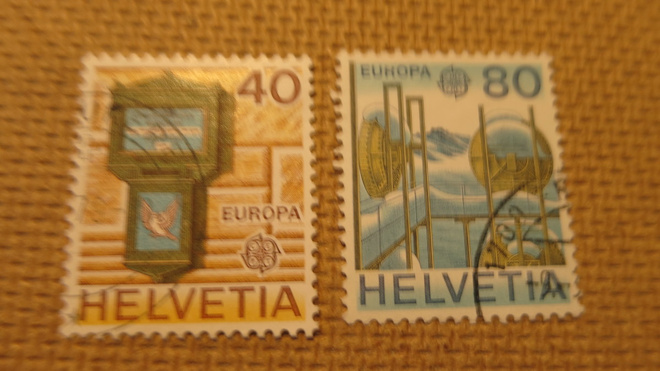 Sveitsi 1979: Europa - telekommunikaatio