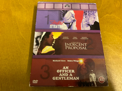 Vaarallinen suhde / Vain ykis yö /upseeri   (3dvd)