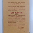 Y. M. Biese : Opi ruotsia 1 : Teksti ja kielioppi - pikkukuva 2