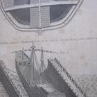 VANHA Piirrustus Sotalaiva Laiva M. Belin 1600-1700-l UPEA - pikkukuva 3
