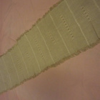 Vanha Beige Pöytäliina 24 x 96 cm - pikkukuva 1