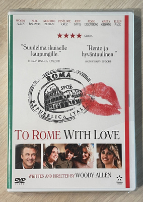 Woody Allen: TO ROME WITH LOVE (2012) Penelope Cruz (UUSI)