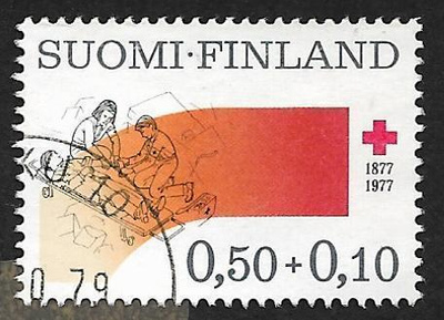 Punainen risti 1977 0,50+0,10mk (LAPE 798) O