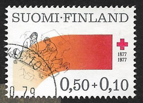Punainen risti 1977 0,50+0,10mk (LAPE 798) O