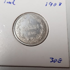 1 MK 1908  silver    kl 5-6 - pikkukuva 1