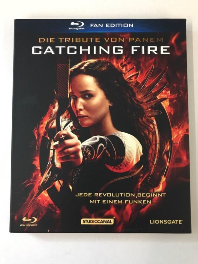 The Hunger Games - Catching Fire FAN ED. (Blu-ray + juliste)