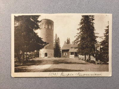 Paikkakuntakortti  Kuopio Puijo 1914