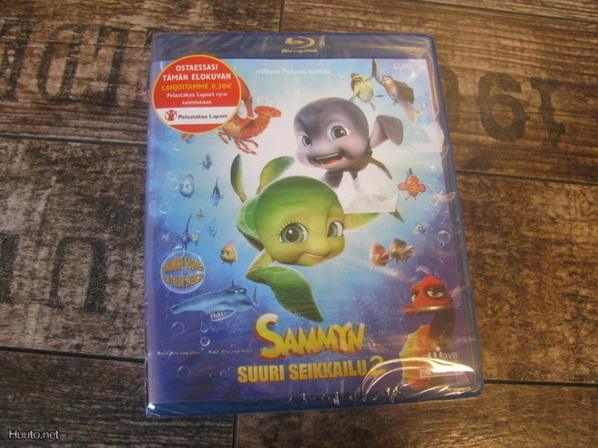 Sammyn Suuri Seikkailu 2 (Blu-ray) *UUSI*