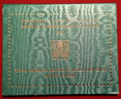 Vatikaani 2 € 2013, Nuorisopäivä. Rio