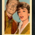 Keräilykuva - Eric Fleming och Allisson Hayes CA 184 - pikkukuva 1
