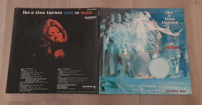 IKE&TINA TURNER Live in Paris  LBS 83468/69X 1971 Saksa