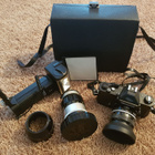 Nikon Nikkormat FT2 -kamera + tarvikkeita - pikkukuva 1