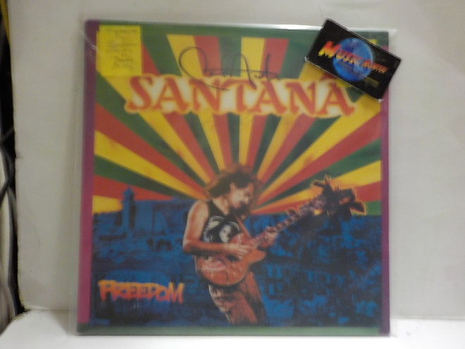 SANTANA - FREEDOM EX/EX EU 1987 LP + 2 NIMMARIT!!!!