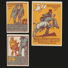 Saksa Notgeld 10, 25, 50 Pfg, Ribnitz 1922 - pikkukuva 2