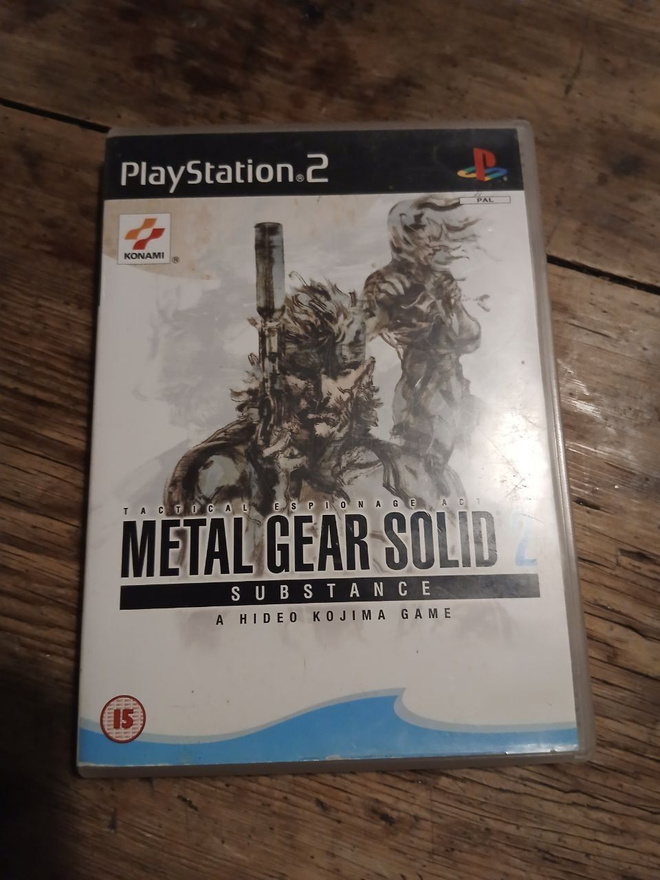 PS2 Metal Gear Solid 2: Substance