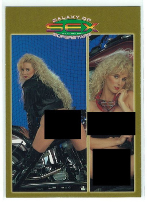 1997 Hot Shots Galaxy of Sex Superstars #72 Melanie Moore