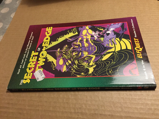 ELFQUEST BOOK 6 SECRET OF TWO-EDGE HYVÄ