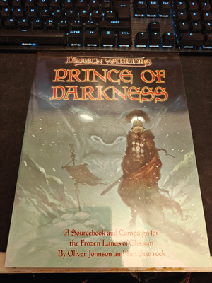 Dragon warriors - Prince of darkness