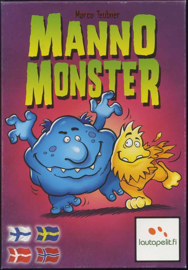 MANNO MONSTER – Suomenkielinen hirviötehtäväpeli 2014