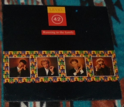 LEVEL 42 ~ Running In The Family ~ LP