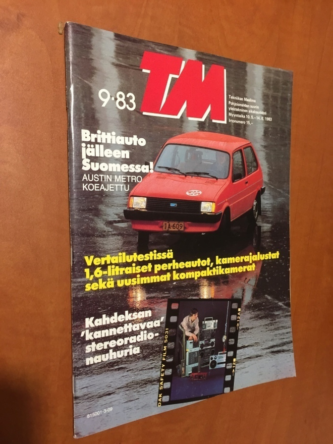 TEKNIIKAN MAAILMA 9/1983 HYVÄ