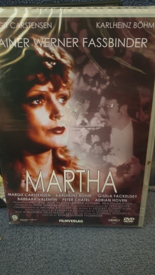Rainer Werner Fassbinder; MARTHA (v.1983) UUSI JA MUOVEISSA