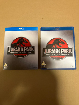 Jurassic Park Ultimate Trilogy Blu-ray suomitxt