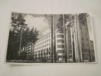 VANHA Postikortti Hämeenlinna 1950-l Alkup.Mallikappale