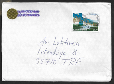 Postilähetys - Maamme laulu (LAPE 1429) Jkl postik. 5.4.1999