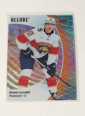 2023-24 Allure Orange Slice #2 Anton Lundell