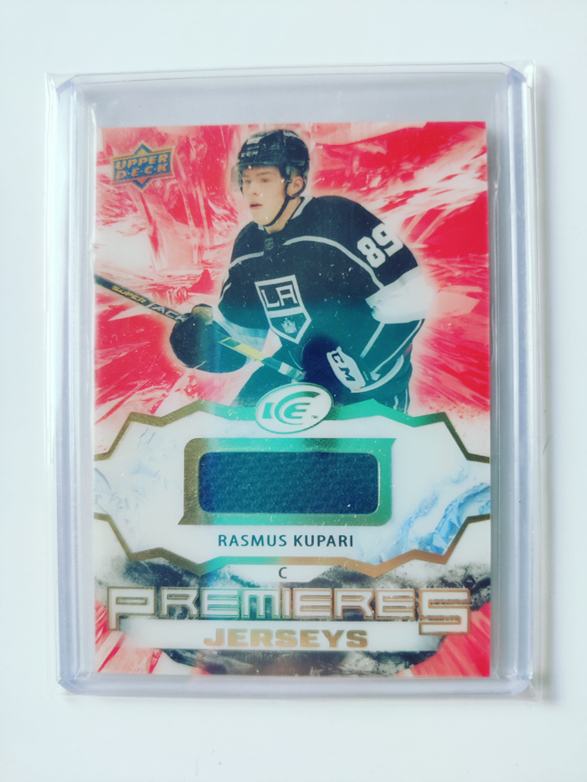 Rasmus Kupari 21-22 UD Ice Premieres Jersey