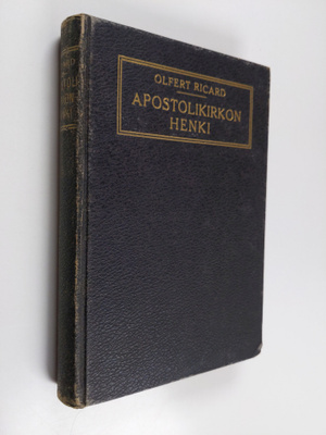Olfert Ricard : Apostolikirkon henki : ("Apostolien tekoj...