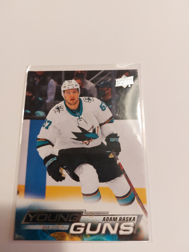 2022-23 Upper Deck #232 Adam Raska YG RC