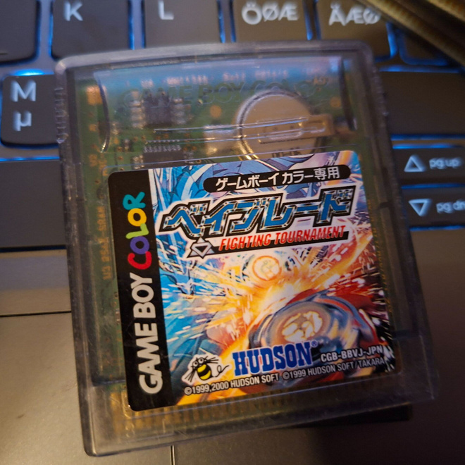 Game boy Color Beyblade Fighting Tournament JPN