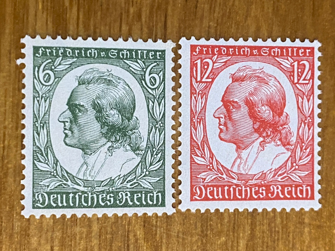 SAKSA REICH FRIEDRICK VON SCHILLER 175 VUOTTA PARI**