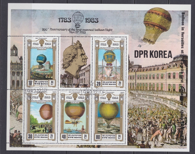 Pohjois-Korea pienoisarkkikuumailmapalloja