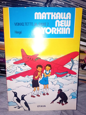 Herge : Veikko Tette ja Jykke 2 Markalka New Yorkiin