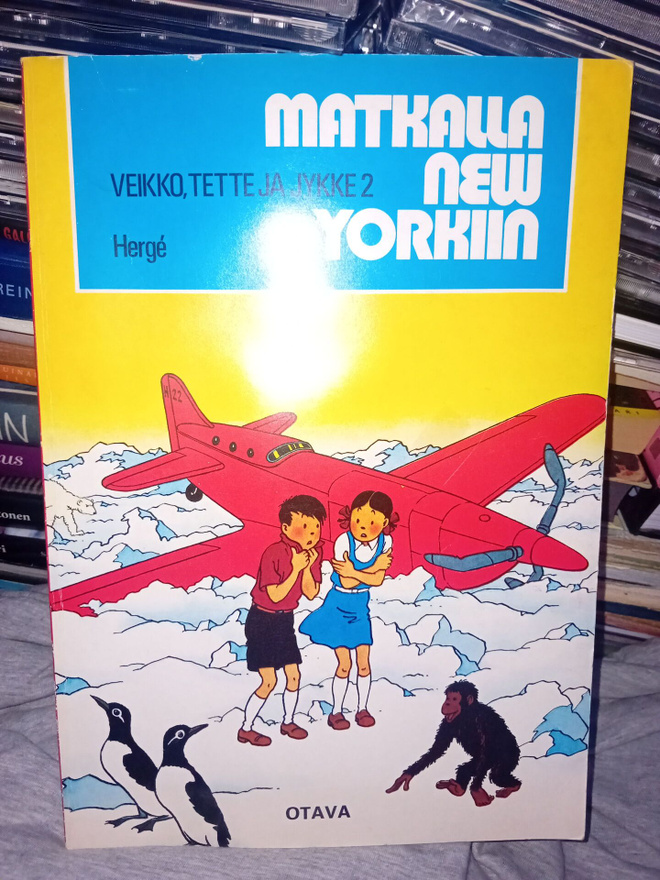 Herge : Veikko Tette ja Jykke 2 Markalka New Yorkiin
