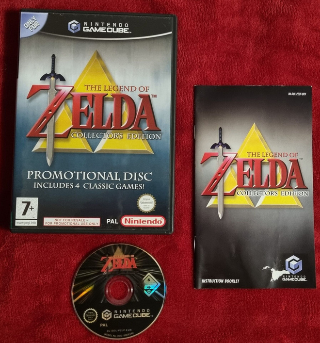 gamecube the legend of zelda collectors edition