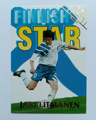 1996 Jari Litmanen Limited Edition #7 Finnish Star