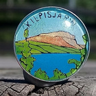 Matkailumerkki Kilpisjärvi. Halkaisija - 19 mm. - pikkukuva 5