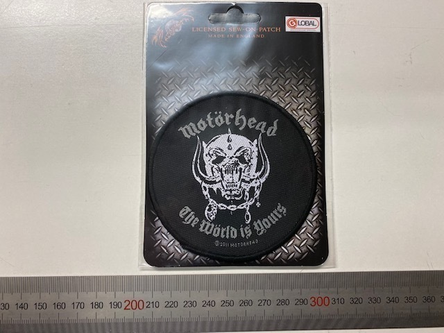 Motörhead The World Is Yours hihamerkki