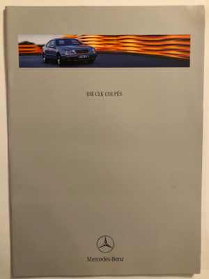 Myyntiesite Mercedes-Benz Die CLK Coupes - 9/1998