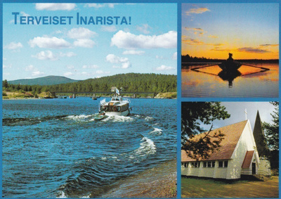 KIRKKOKORTTI - INARIN KIRKKO - 1