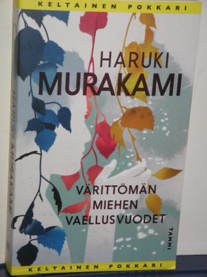 Haruki Murakami : VÄRITTÖMÄN MIEHEN VAELLUSVUODET