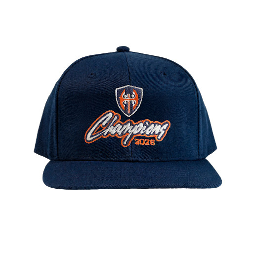 Champions 2026 Snapback Lippis Navy- Tappara-Shop
